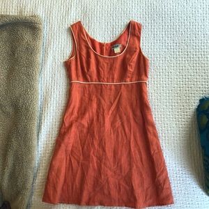 100% linen BCBG dress 🍑